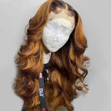 Load image into Gallery viewer, Ombre Loose Wave T1B/#27 Lace Front Wig