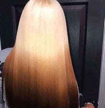 Load image into Gallery viewer, Straight Ombre #613/#30/1B Lace Front Wig

