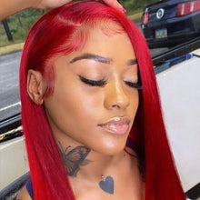 Load image into Gallery viewer, Red Lace Front Wig
