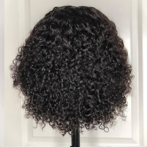 Deep Curly Bob 1B/#27 Lace Front Wig
